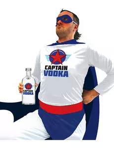 Superkaptein Vodka-kostyme