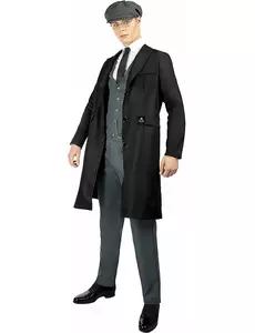 Tommy Shelby Peaky Blinders-kostyme til menn, Størrelse: Large