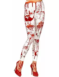 Blodige leggings for kvinner