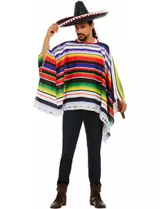 Meksikansk poncho for menn