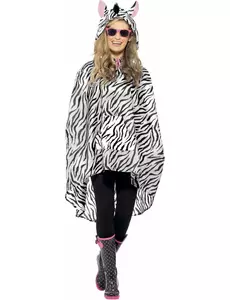 Sebraponcho for voksne
