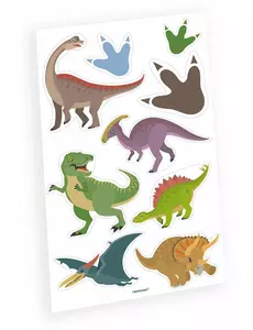 Store midlertidige dinosaur-tatoveringer