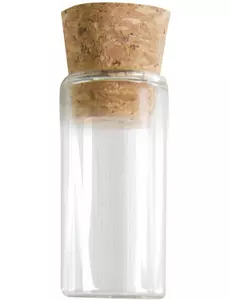 5 cm glassreagensrør