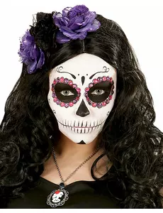 40 voksne lilla og rosa rhinestones Dia de los muertos