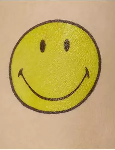 9 flerfargede smiley-tatoveringer