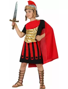 Romersk centurion-kostyme til barn, Størrelse: 7–9 år (130–145 cm)