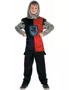 Drageridderkostyme til gutter, Størrelse: 3–4 år (92–104 cm)