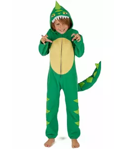 Dinosaurkostyme for barn, Størrelse: 3–4 år (XS)