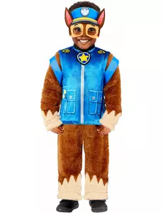 Deluxe Chase Paw Patrol barnekostyme, Størrelse: 3–4 år (94–104 cm)