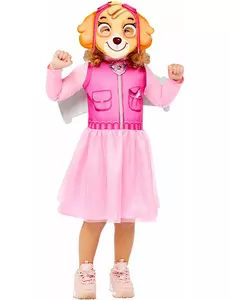Stella-kostyme og maske til barn, Paw Patrol, Størrelse: 3–4 år (94–104 cm)