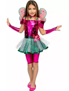 Flora Winx jentekostyme, Størrelse: 3–4 år