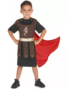 Gladiatorkrigerkostyme for gutt, Størrelse: 5–6 år (S)