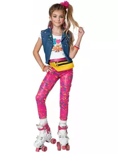 Jeg elsker 90-tallet Deluxe barnekostyme, Størrelse: 10–12 år (148 cm)