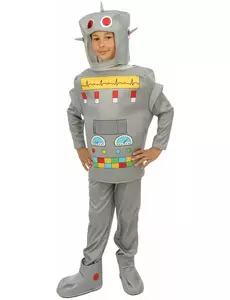 Robotkostyme for barn, Størrelse: 3–4 år (92 – 104 cm)