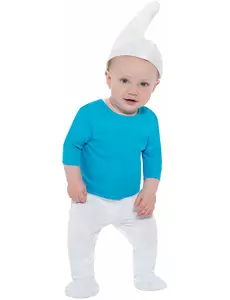 Babysmurfekostyme, Størrelse: 1–2 år
