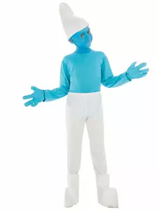 Smurfekostyme til barn