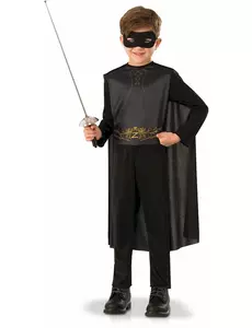 Klassisk Zorro-guttkostyme