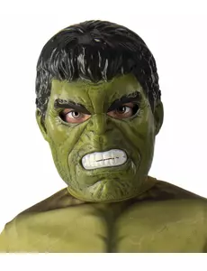 Hulk halvmaske for barn