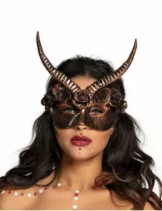 Sexy Steampunk-halvmaske for voksne