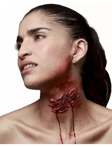 Falsk zombiebittskade voksen Halloween