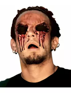 Falsk øyeløs skade for voksne Halloween