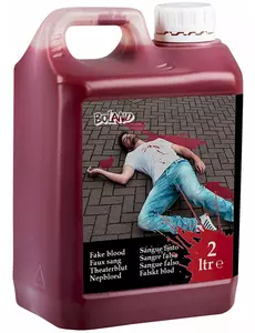Falskt blod til tekstil 2 L Halloween