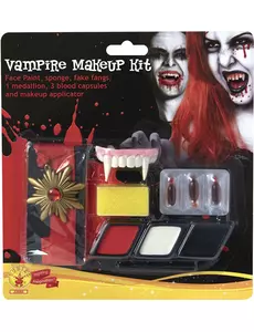 Sminke- og tilbehørssett for vampyrer