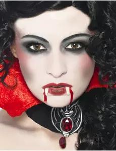 Halloween-sminkesett for voksne med vampyrer