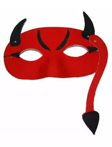 Voksen djevelulv Halloween