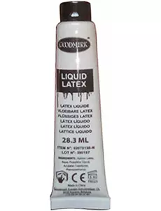 Hvit flytende lateksmakeup 28 ml