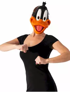 Daffy Duck-maske - Looney Tunes voksen