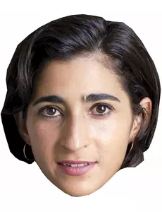 Alba Flores røvermaske av papp