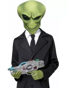 Voksen Alien-maske og hansker