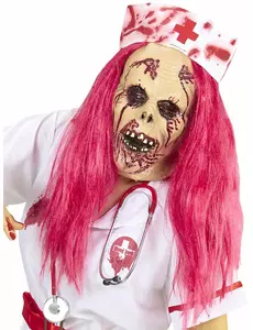 Helmaske for zombiesykepleiere
