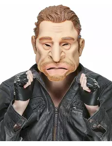 Johnny humoristisk latexmaske for voksne