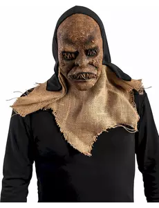 voksen lateksmonstermaske og hette