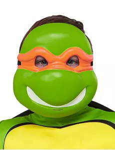 Michelangelo Teenage Mutant Ninja Turtles plastmaske for barn