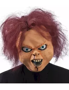 Halloween-maske for voksne, skremmende dukker
