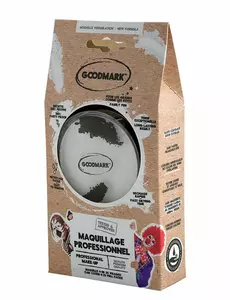 Profesjonell vannbasert sminkepotte 14 g, Farge: Hvit