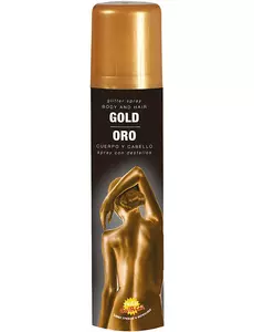 Gullglitter kroppsspray 75ml
