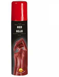 Rød kroppsspray 75 ml