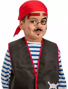 Pirat selvklebende tatoveringer for barn