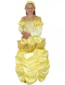 Skjønnhetsprinsessekostyme til jenter, Størrelse: 7–9 år (120–130 cm)