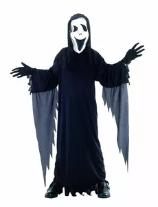 Snikmorderkostyme til barn Halloween, Størrelse: 10–12 år(130–140 cm)