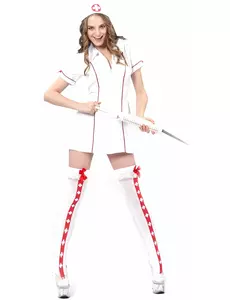 Sexy nurse costume for women, Size: Small