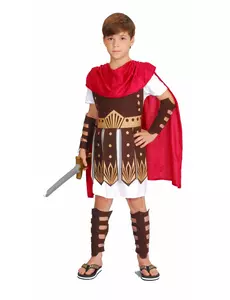 Roman centurion costume for boys, Size: 7-9 years (120-130 cm)