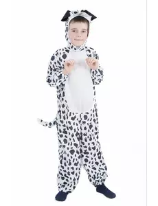 Children's Dalmatian costume, Size: 7-9 years (120-130 cm)