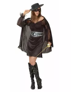 Women's vigilante costume, Size: Medium/Large