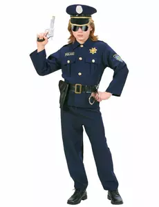 Marineblått politikostyme til gutter, Størrelse: 5–7 år (128 cm)