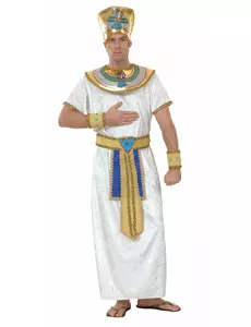 Komplett egyptisk kongekostyme til menn, Størrelse: Large